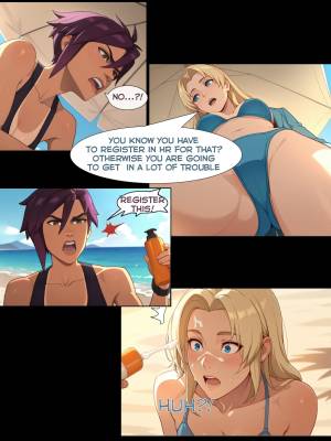 Dispatch Beach Porn Comics english 05