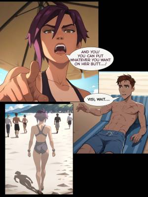 Dispatch Beach Porn Comics english 06