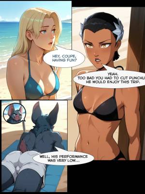 Dispatch Beach Porn Comics english 08