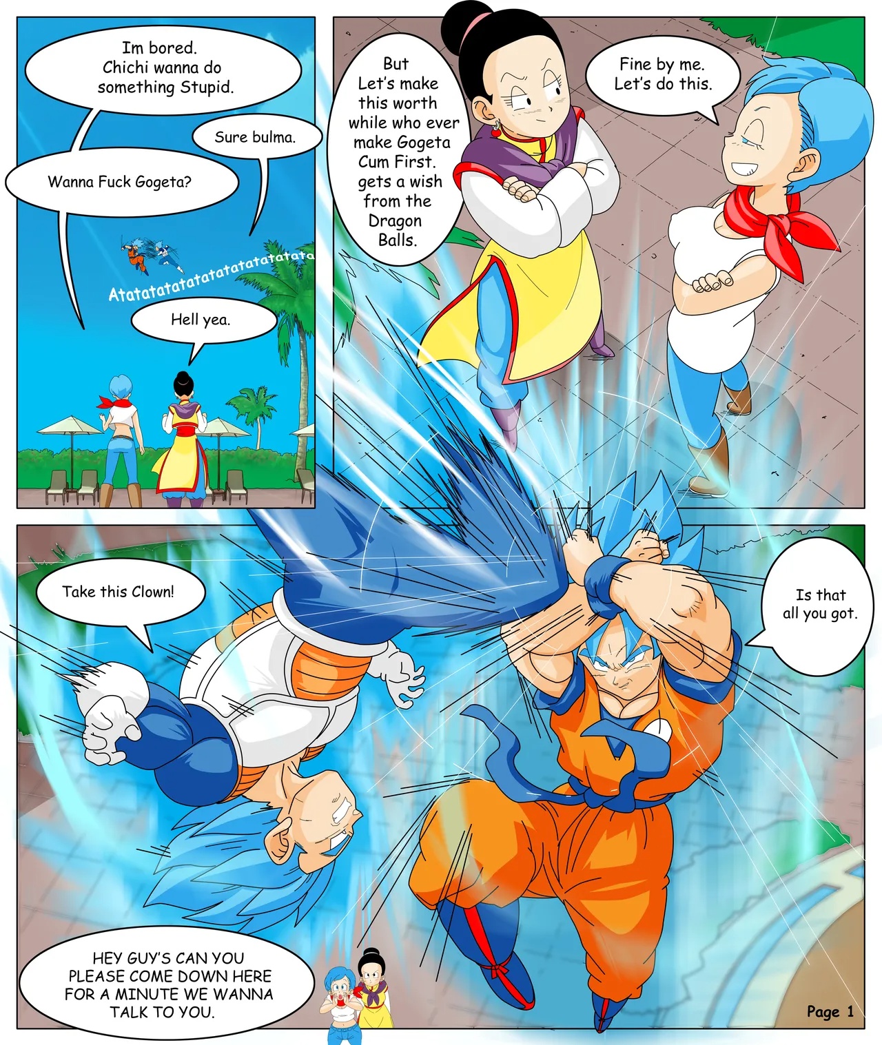 Dragon Ball Yamete: Gogeta Saga Porn Comics english 10