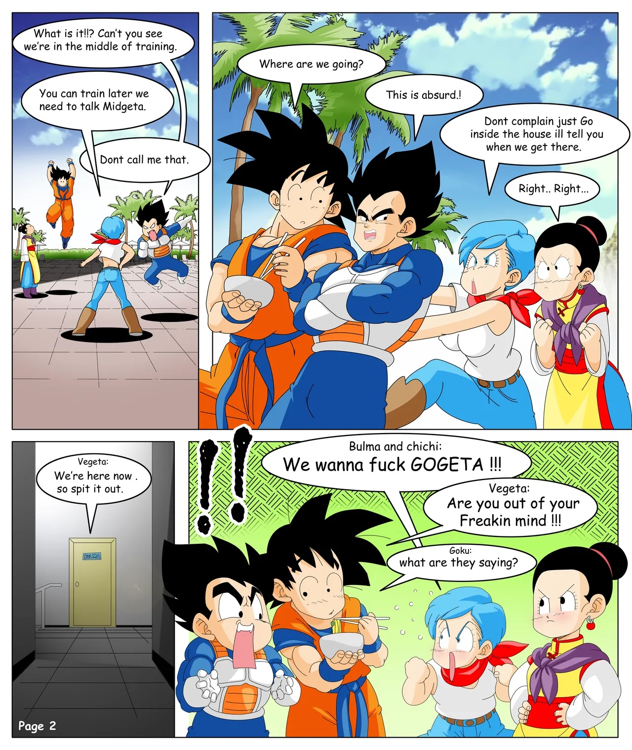 Dragon Ball Yamete: Gogeta Saga Porn Comics english 11