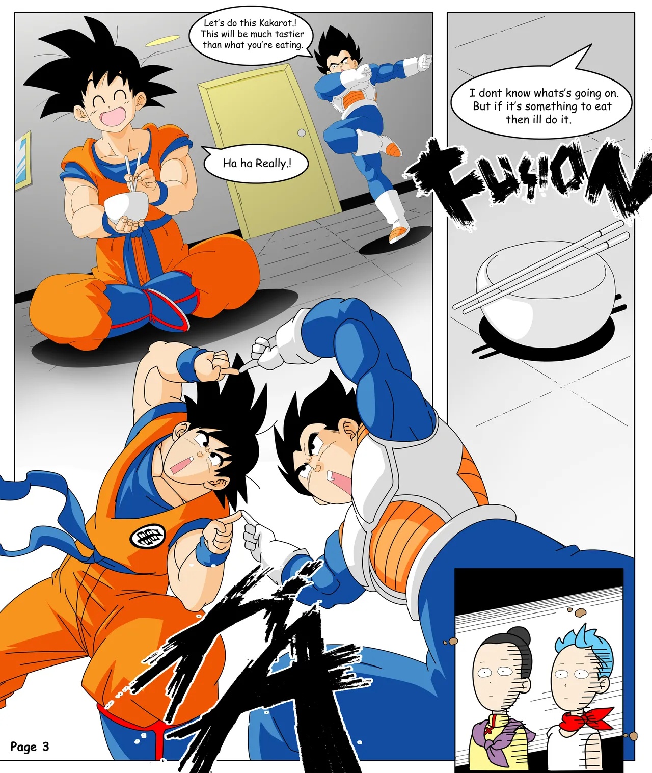 Dragon Ball Yamete: Gogeta Saga Porn Comics english 12