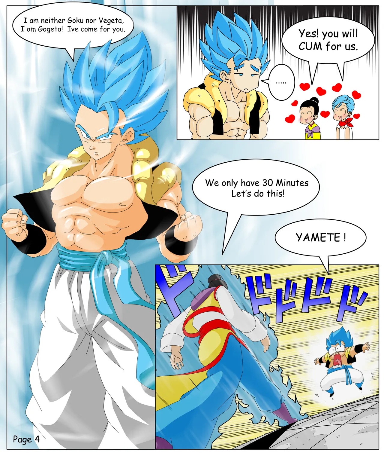 Dragon Ball Yamete: Gogeta Saga Porn Comics english 13