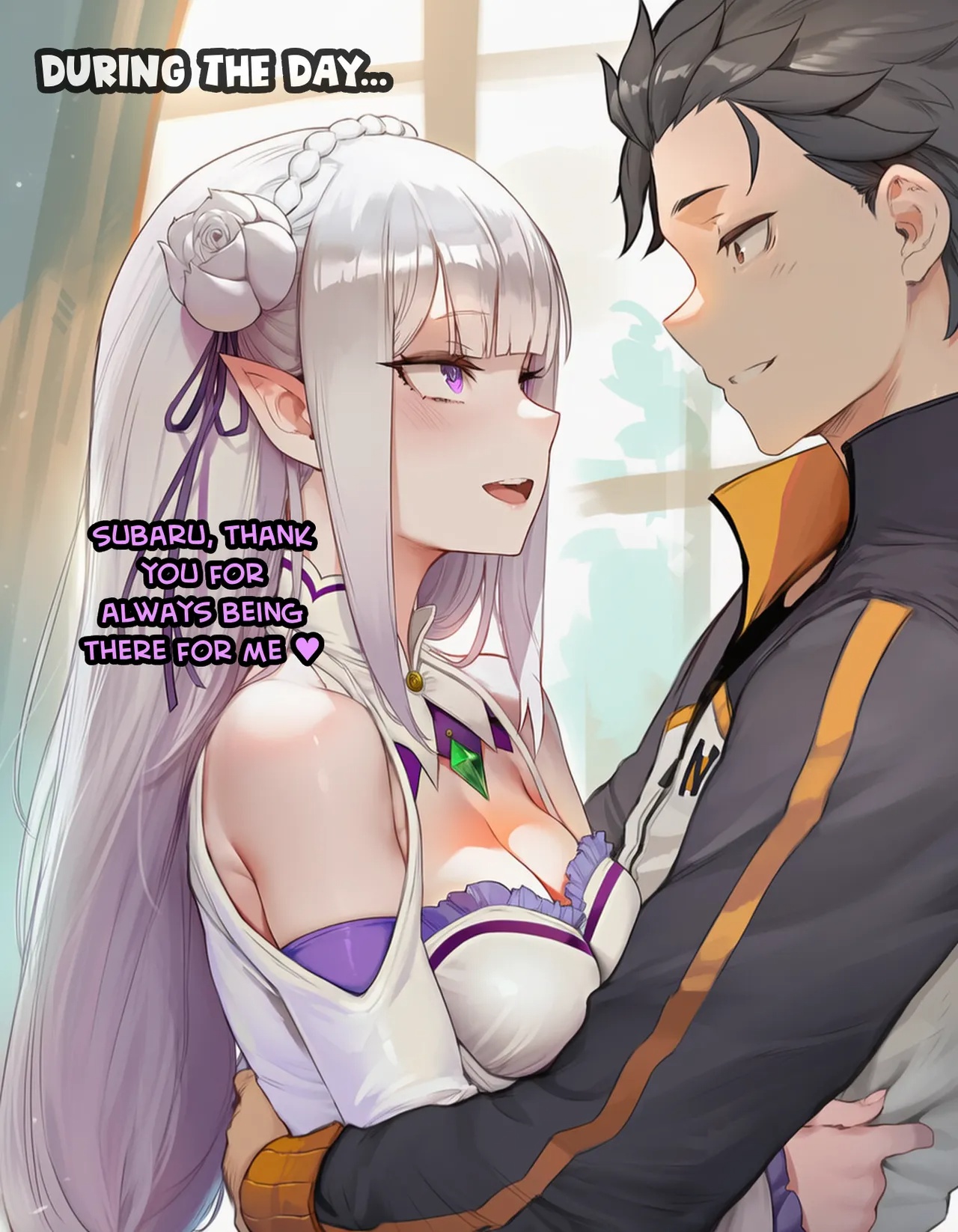 Emilia's First Time Porn Comics english 22