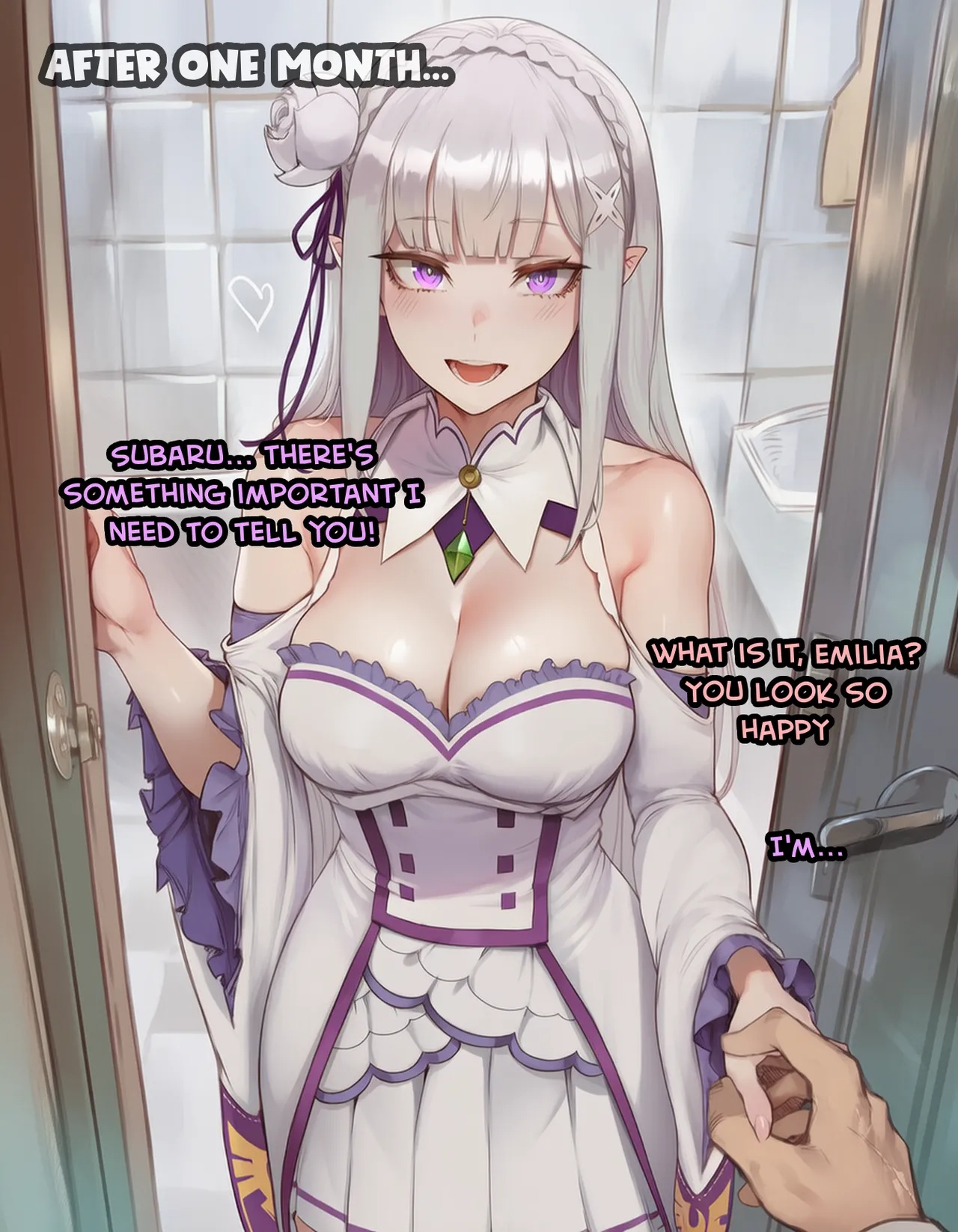 Emilia's First Time Porn Comics english 24