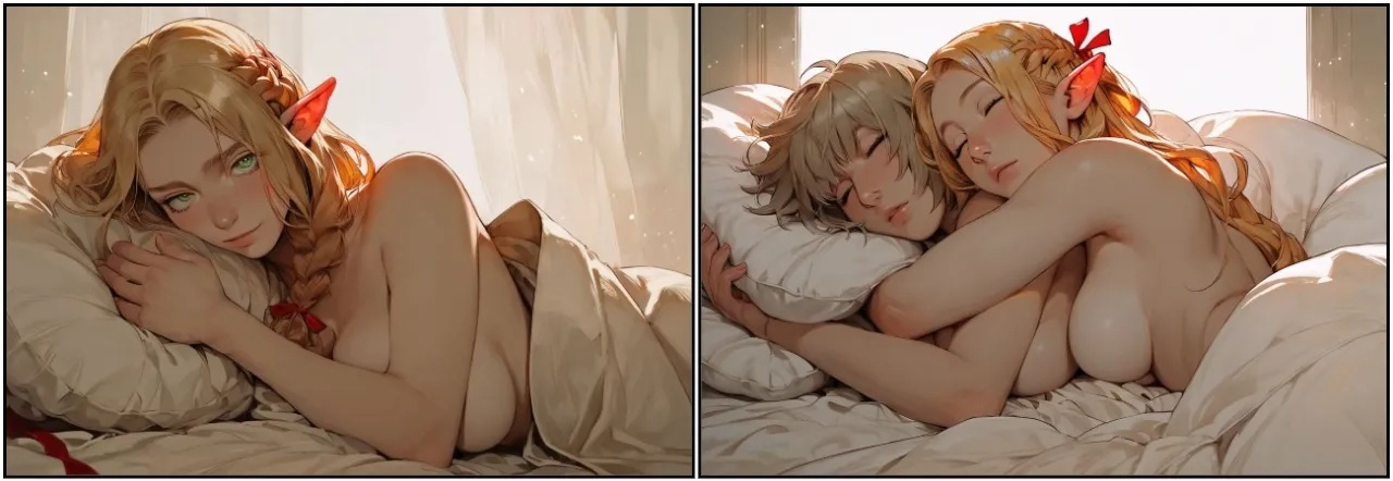 Falin x Marcille Porn Comics english 03