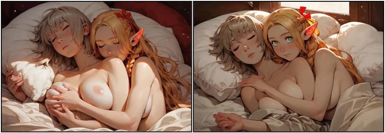 Falin x Marcille Porn Comics english 04