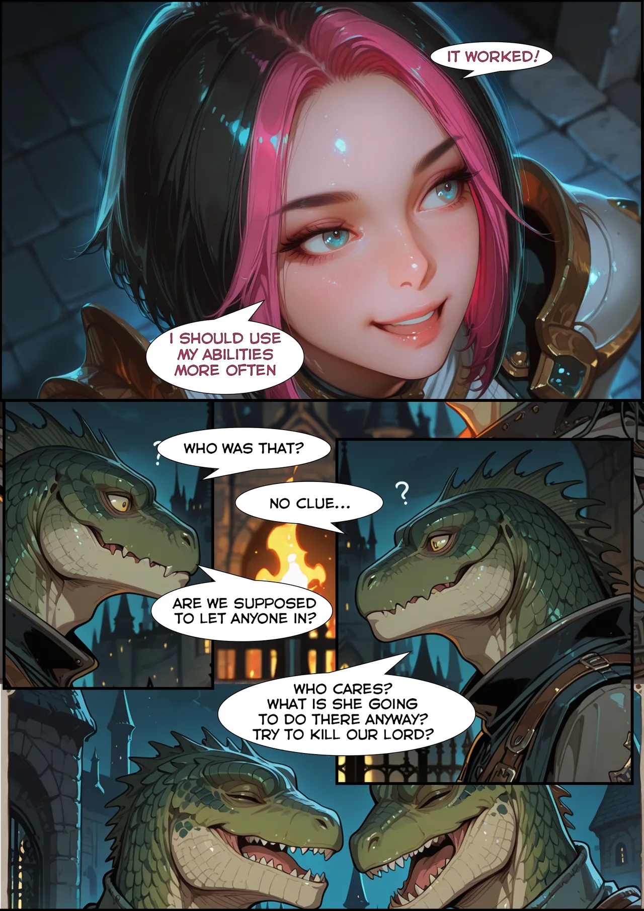 Fiora Leveling Level 10 Porn Comics english 03