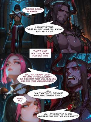 Fiora Leveling Level 10 Porn Comics english 04