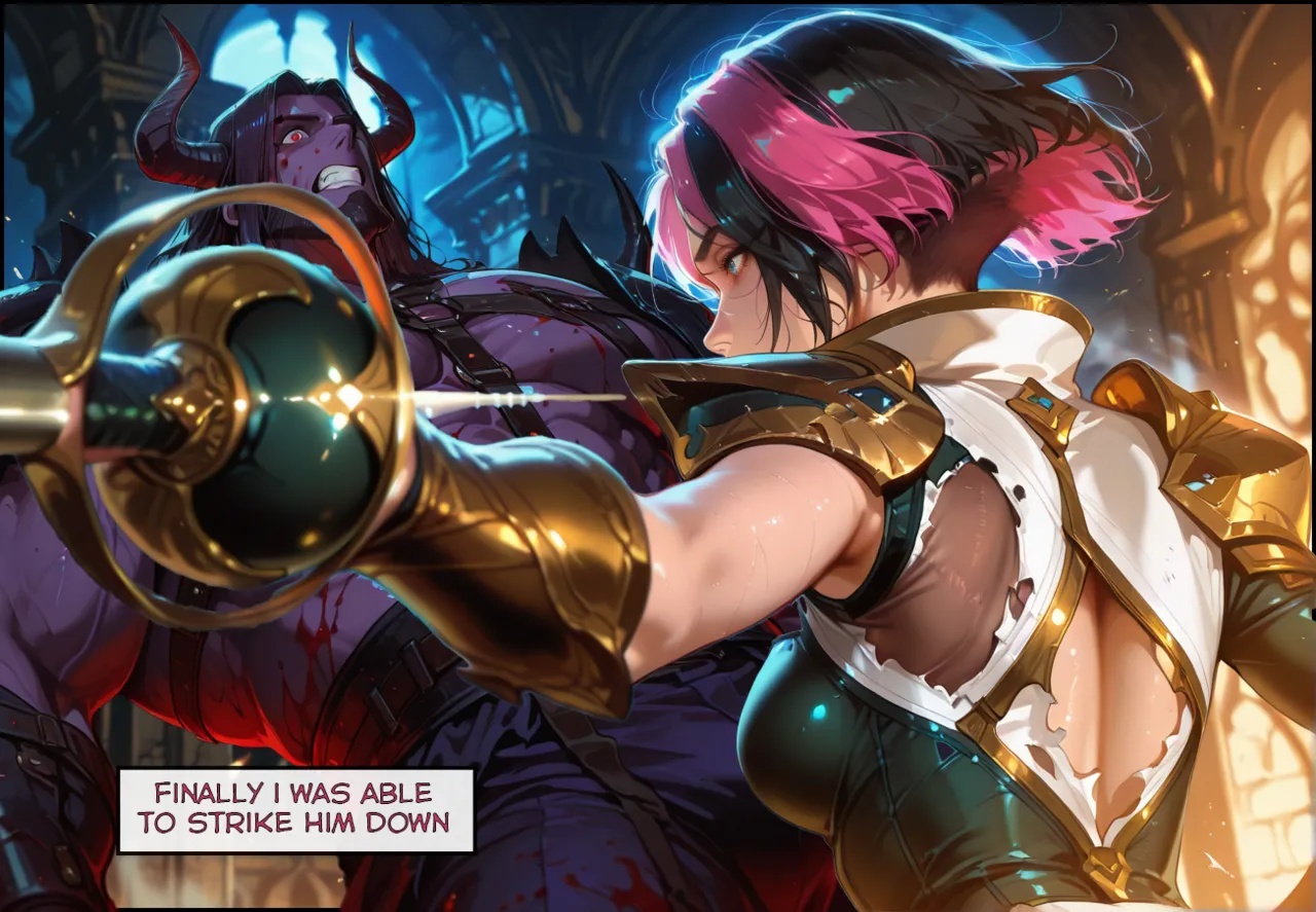 Fiora Leveling Level 10 Porn Comics english 09