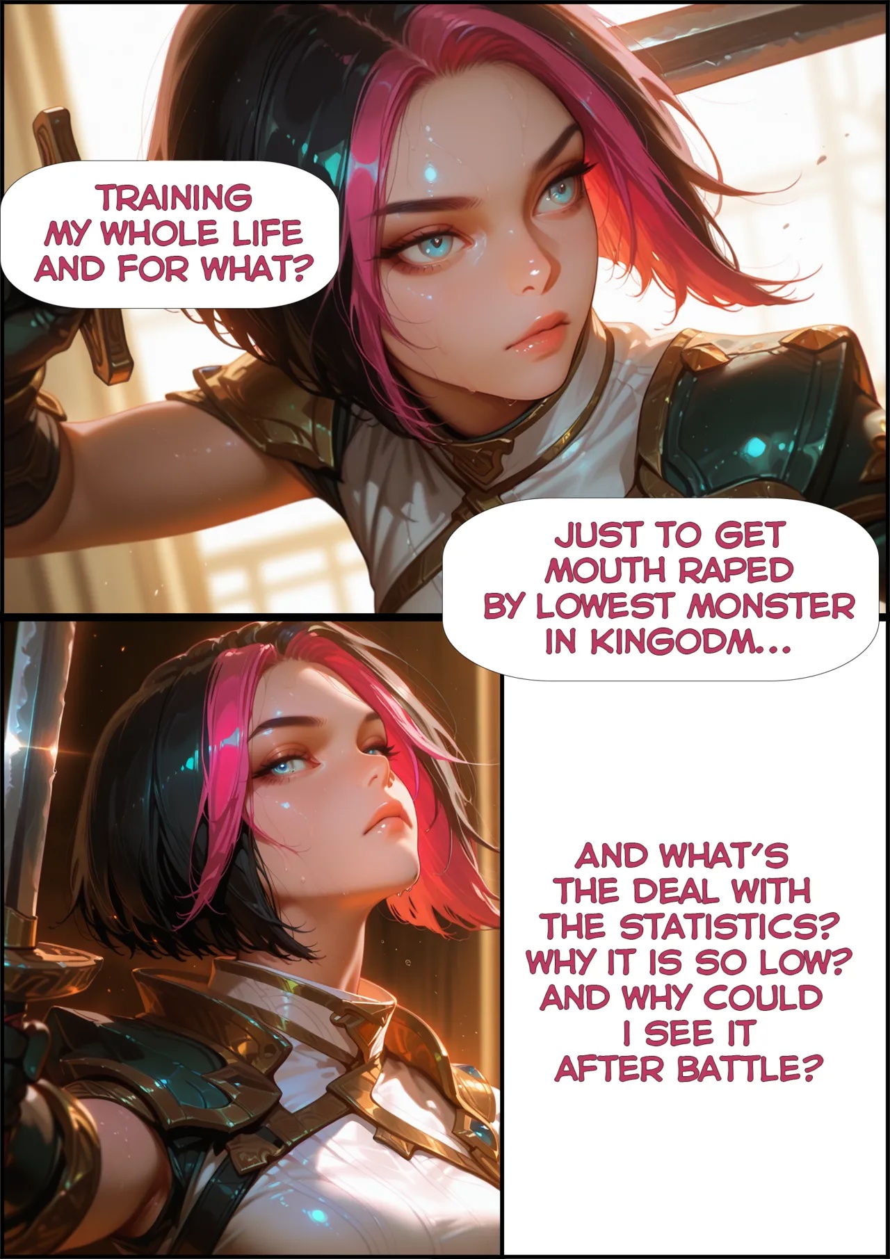 Fiora Leveling Level 2 Porn Comics english 02