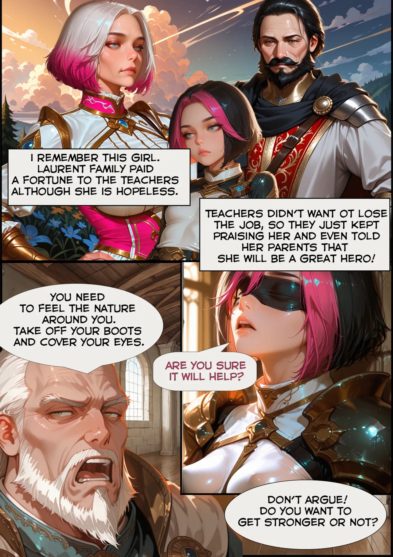 Fiora Leveling Level 2 Porn Comics english 05