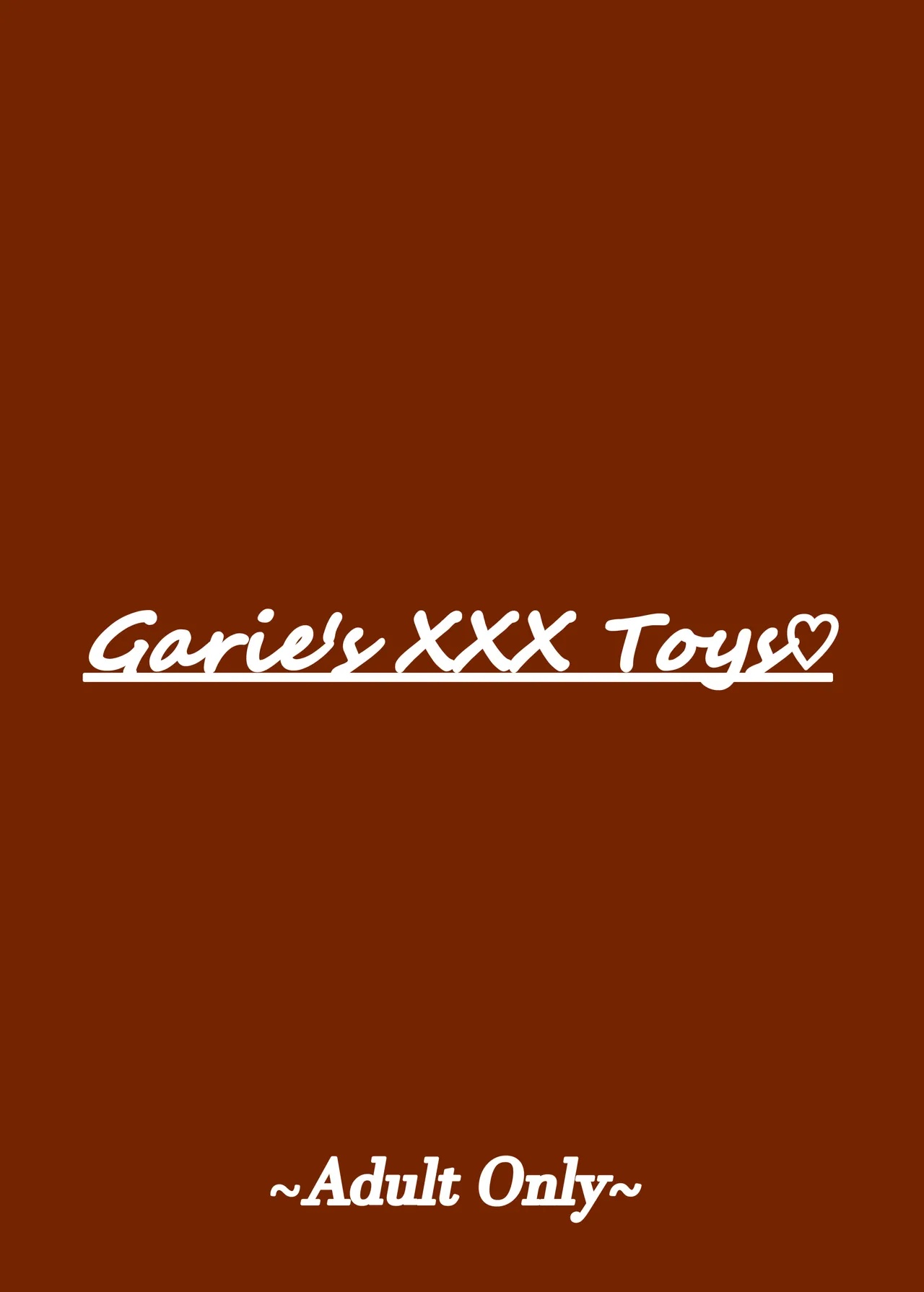 Garie's XXX Toys Porn Comics english 34