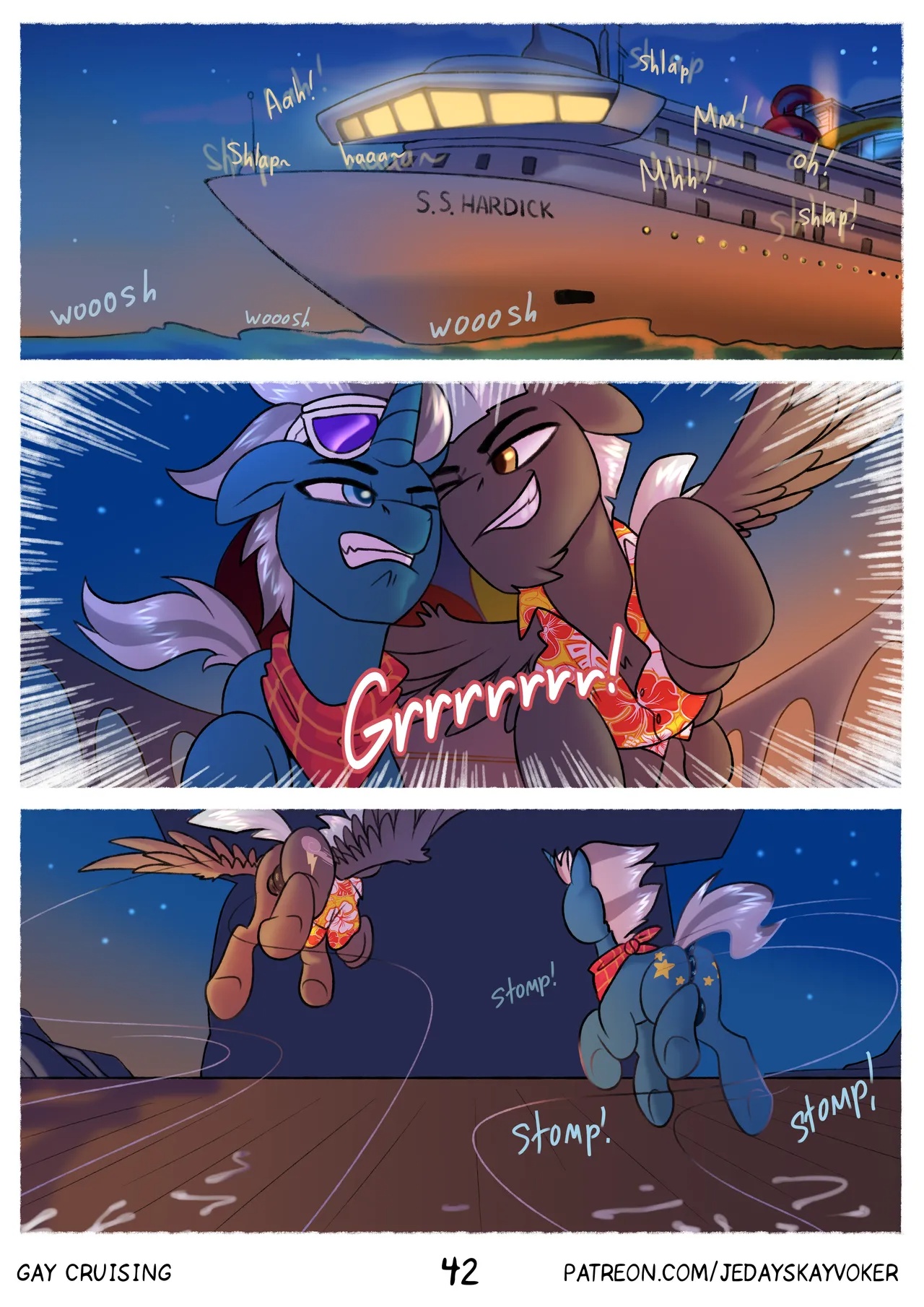 Gay Cruising By JedaySkayVoker Porn Comics english 43