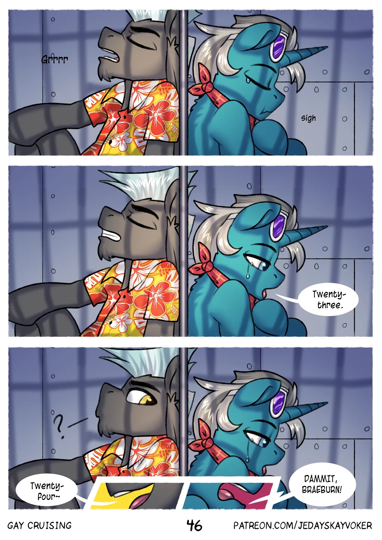 Gay Cruising By JedaySkayVoker Porn Comics english 47