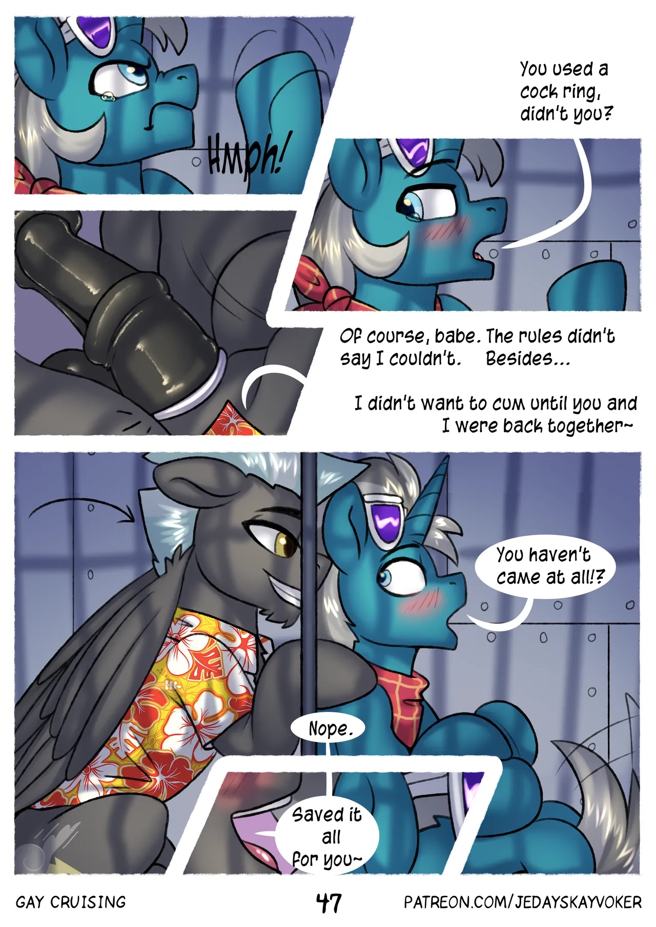 Gay Cruising By JedaySkayVoker Porn Comics english 48