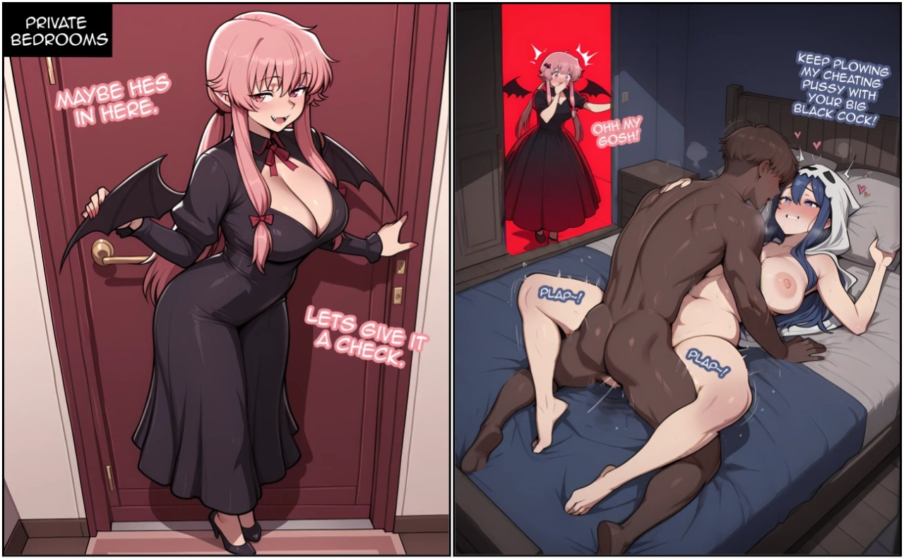 Halloween Party: Yuno Gasai Porn Comics english 07