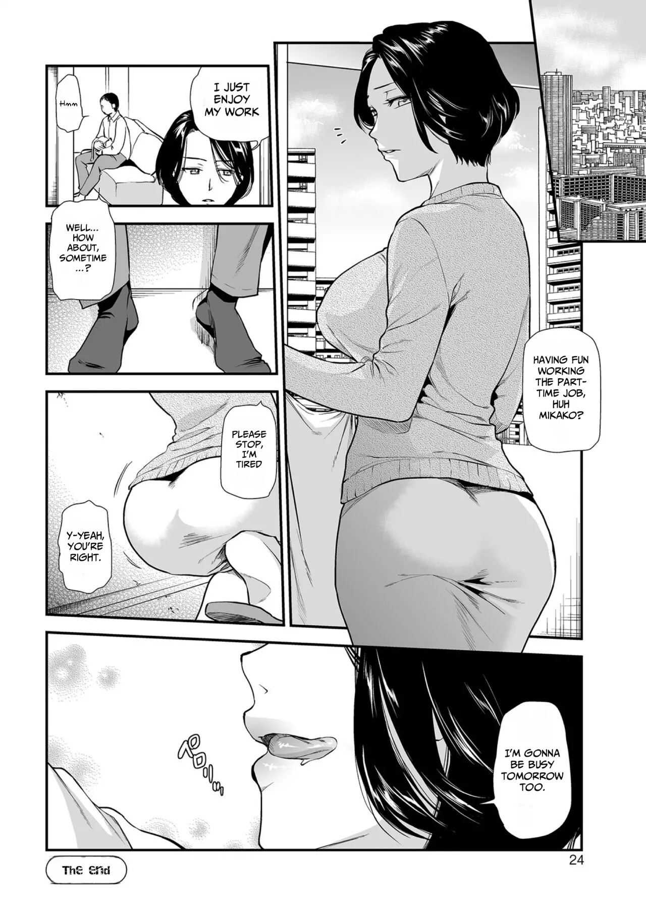 Handjob Wife By Ohsaka Minami Porn Comics english 22