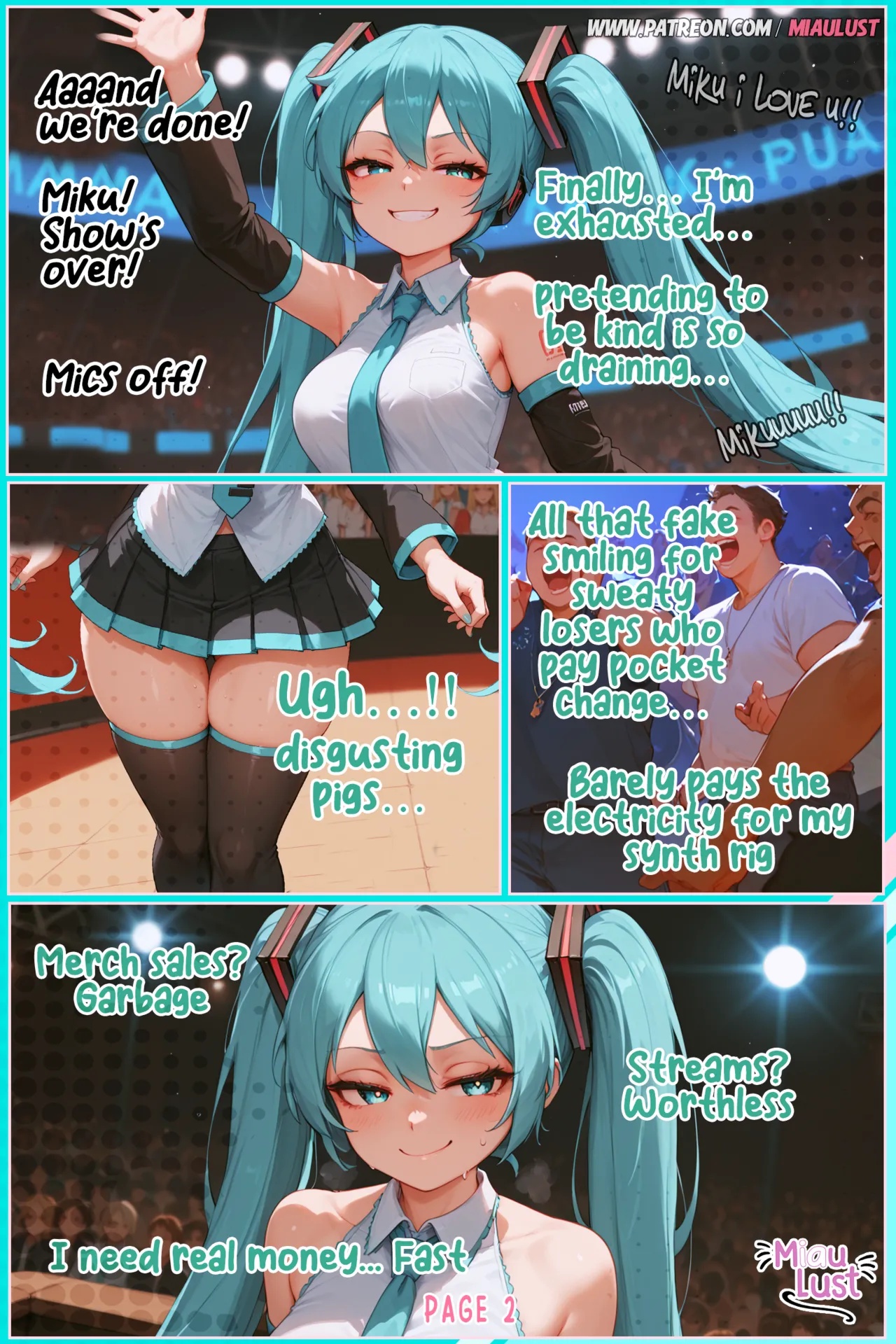Hatsune Miku In: Vip Only Porn Comics english 04