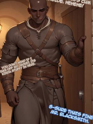 Hestia Becomes The Black Smiths Concubine! Porn Comics english 07