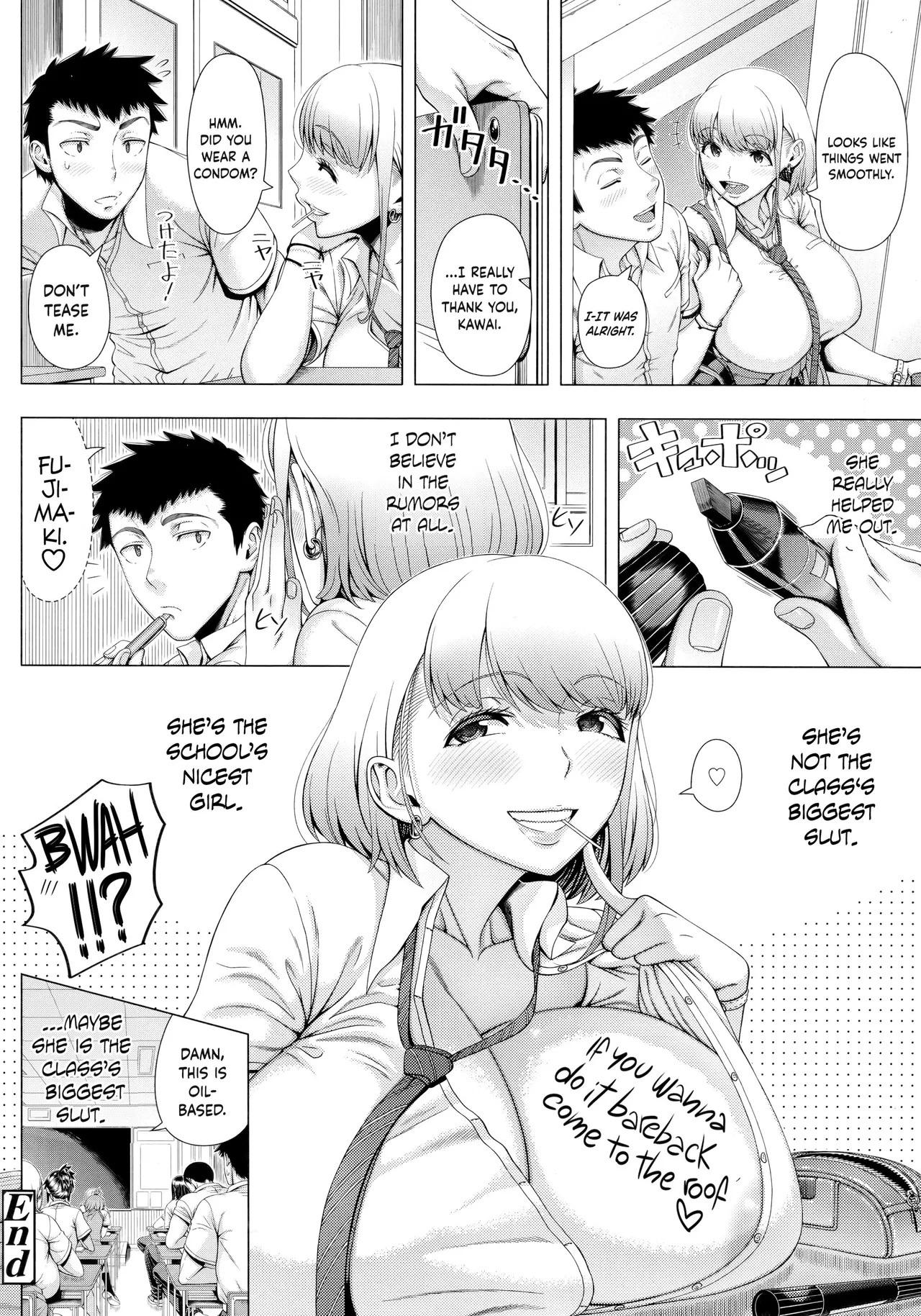 High School Slut's Love Consultation Porn Comics english 32