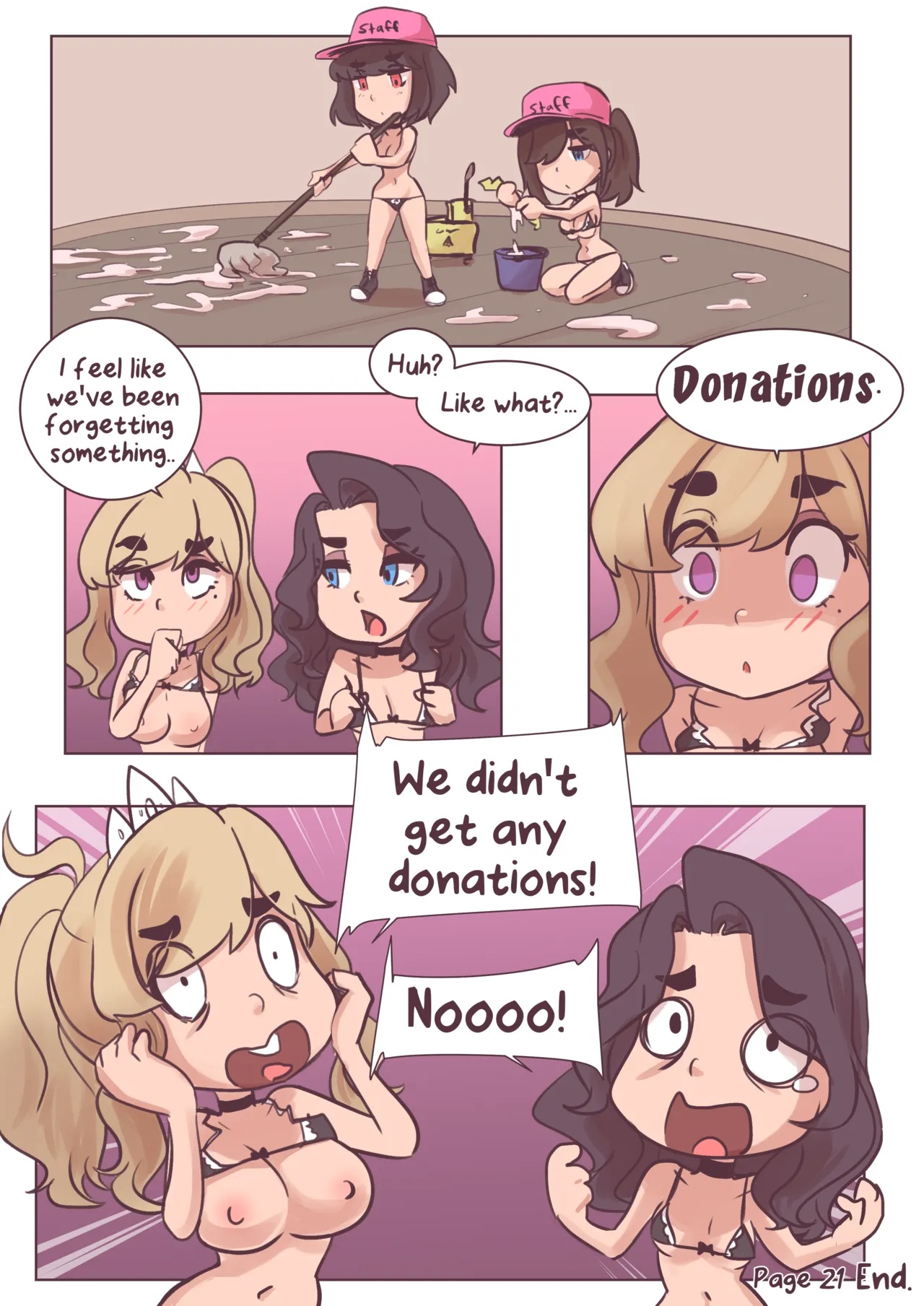 Honey Almond vs Calisson Porn Comics english 23