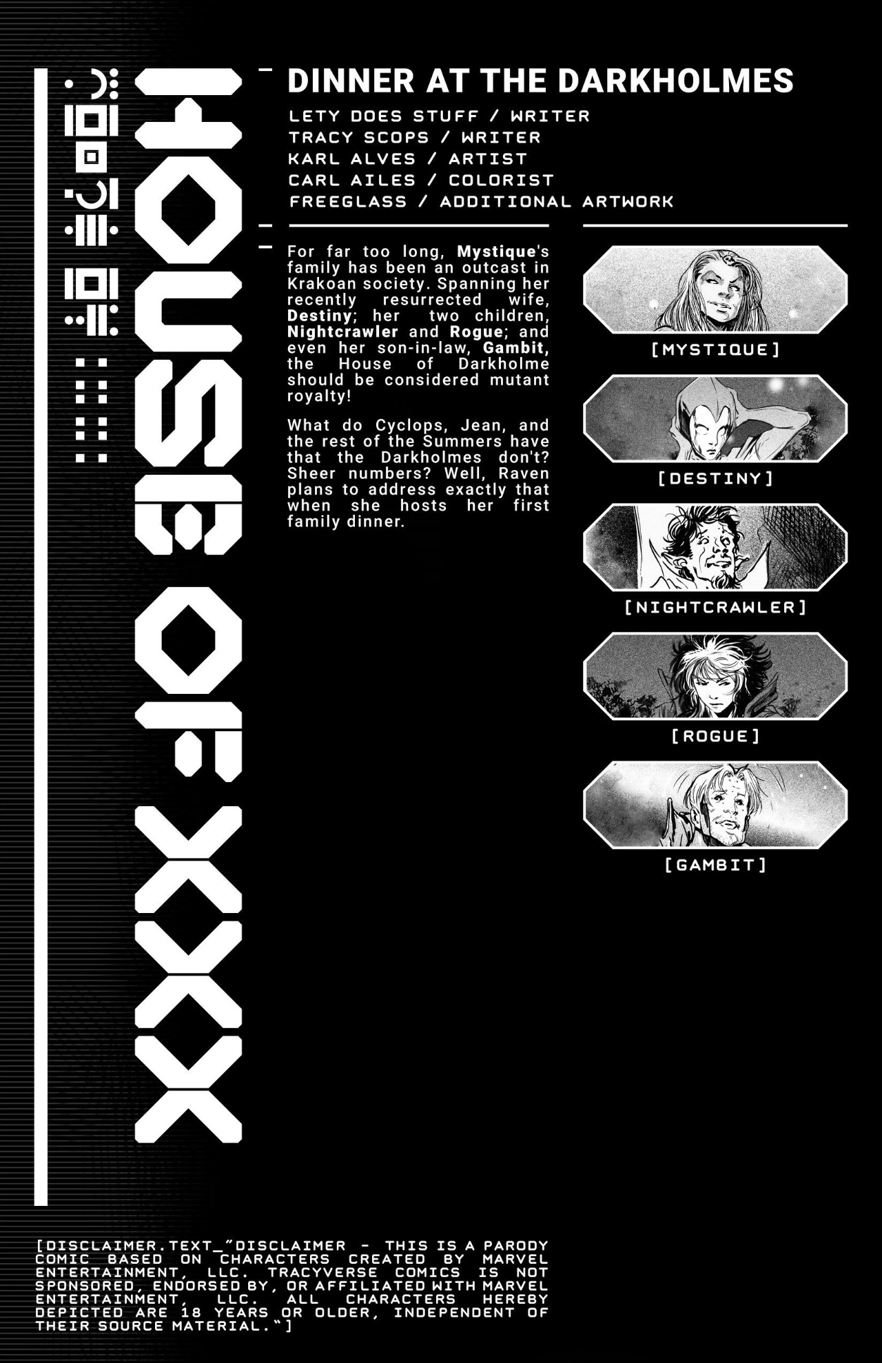 House Of XXX: Dinner At The Darkholmes Porn Comics english 02