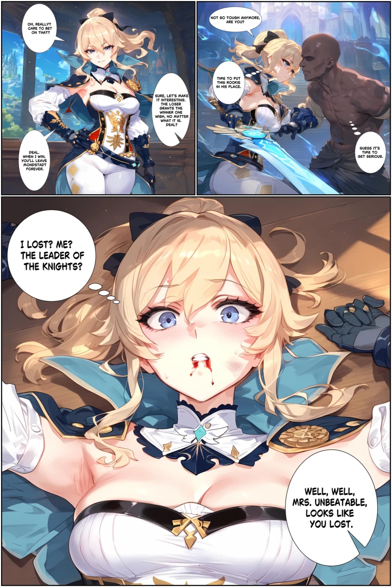 Jean x Genshin Impact  Porn Comics english 02