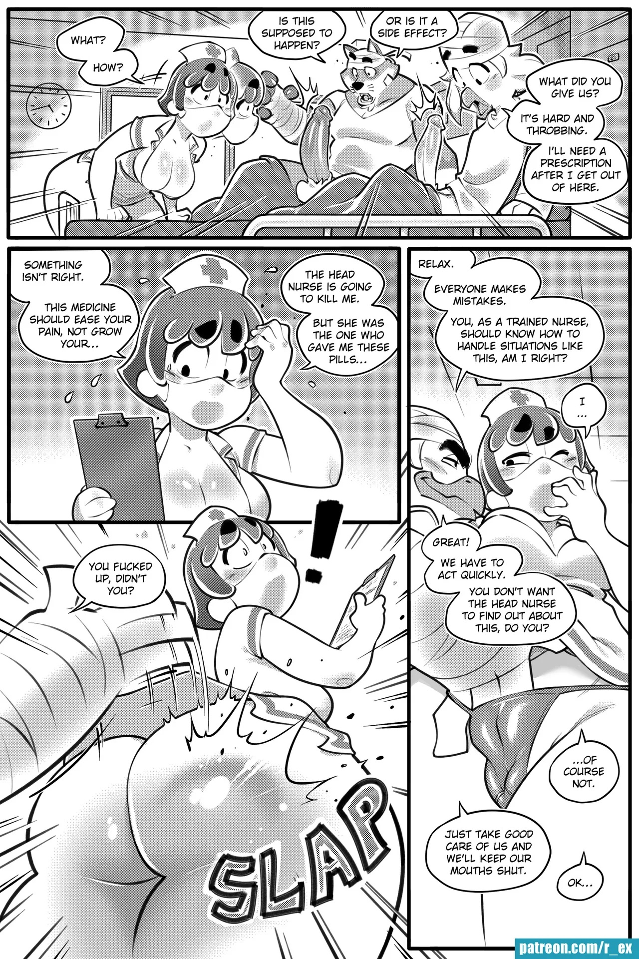 Lora: Nurse For The Day Porn Comics english 08