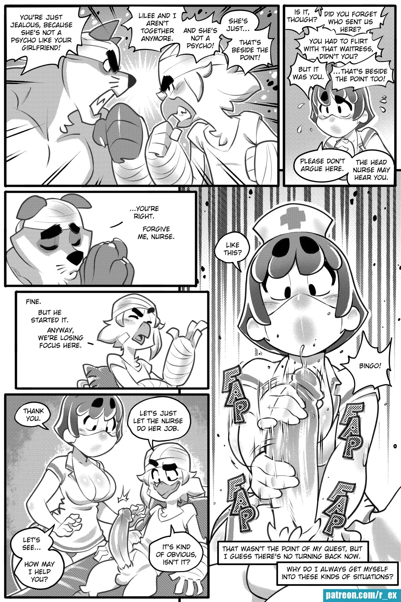 Lora: Nurse For The Day Porn Comics english 10