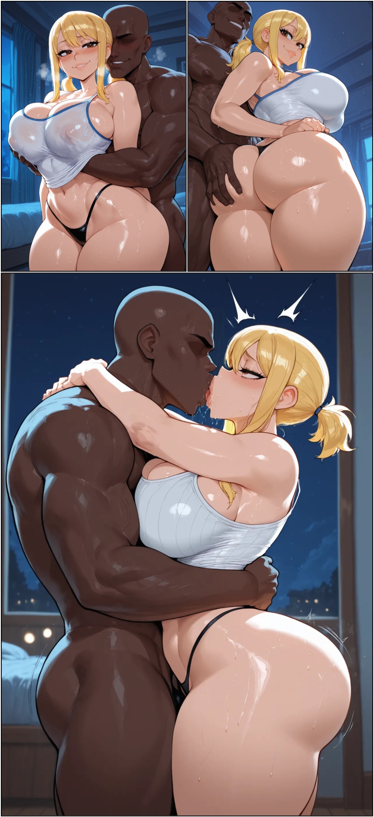 Lucy Heartfilia x BBC Porn Comics english 05
