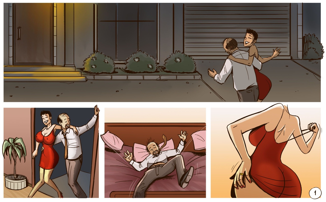 Margarita Part 3: Drunken Room Swap Porn Comics english 02