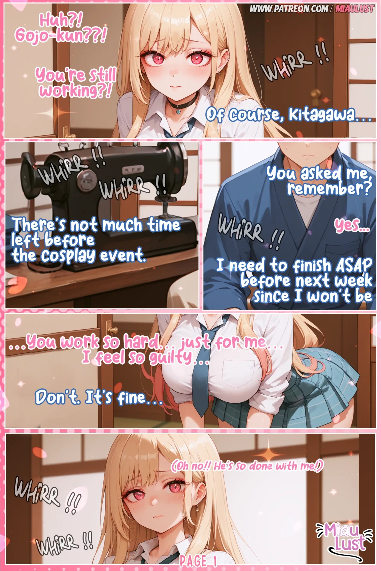 Marin In My Undress Up Darling! Porn Comics english 03