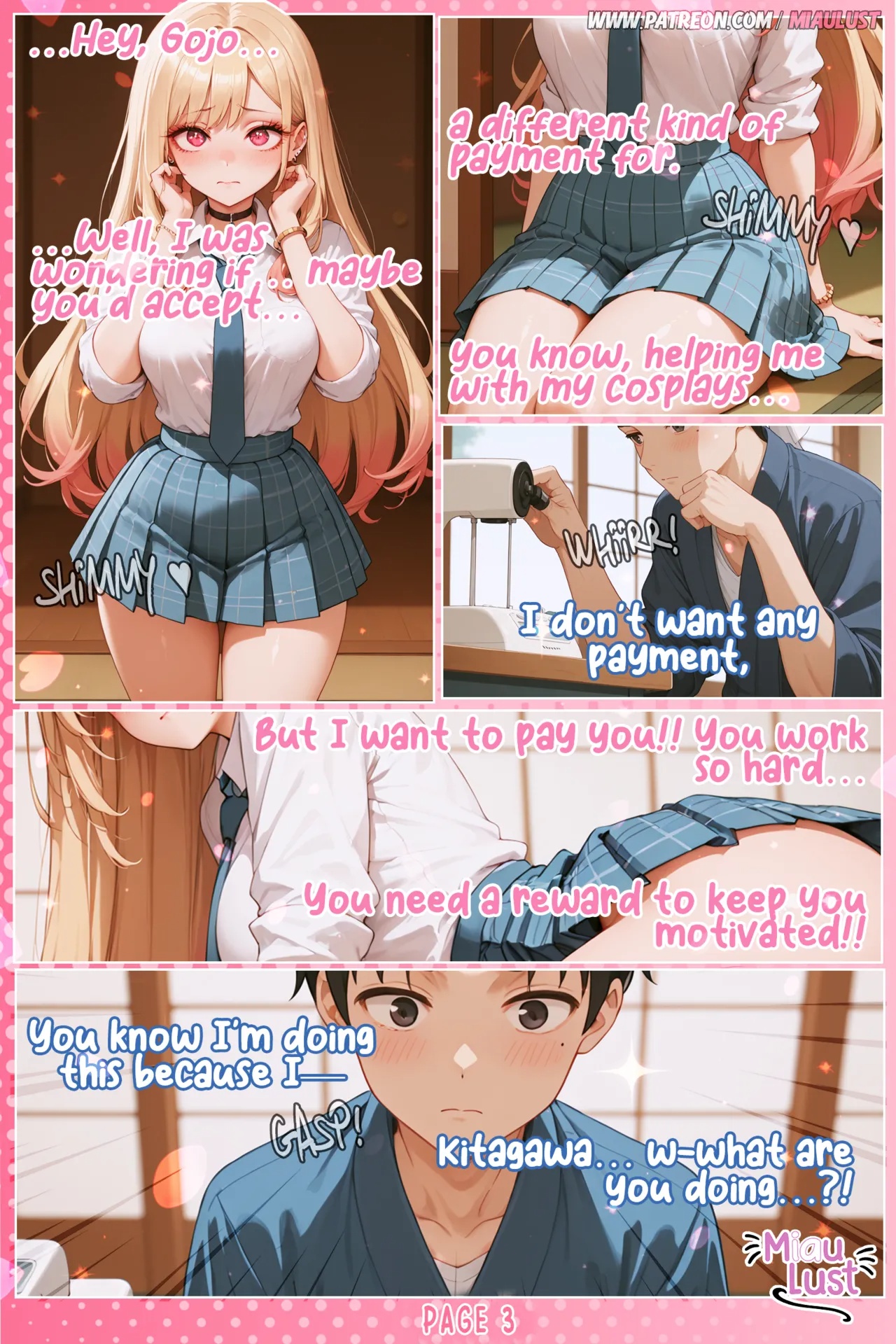 Marin In My Undress Up Darling! Porn Comics english 05