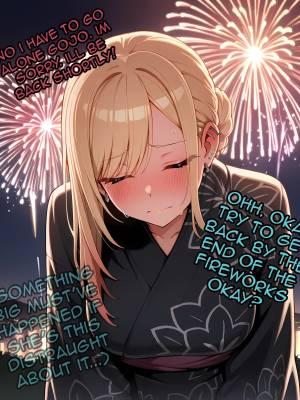 Marin Sneaks Off During Her Date With Gojo To Meet With Her Sex Friend! Porn Comics english 04