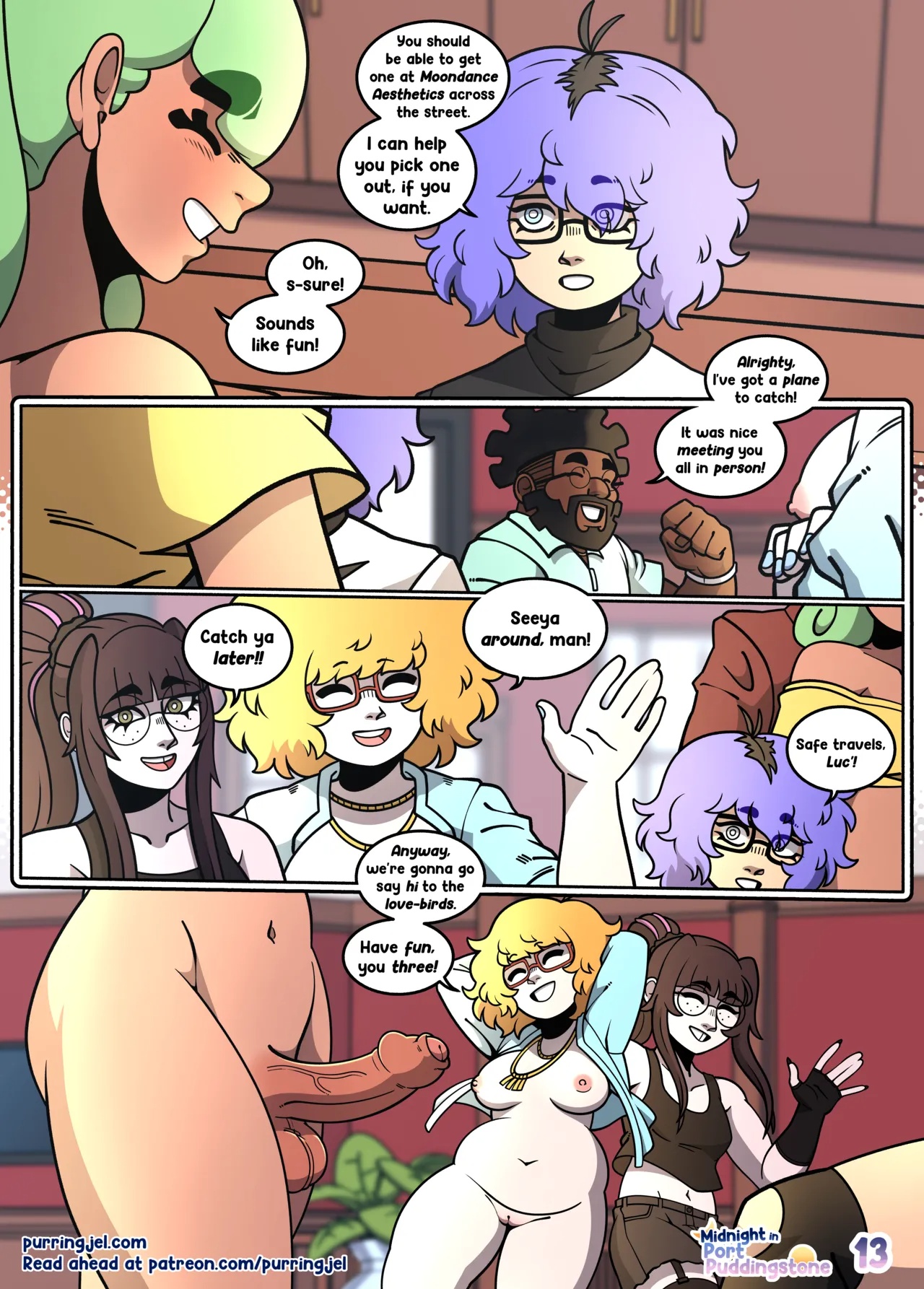 Midnight In Port Puddingstone Porn Comics english 13