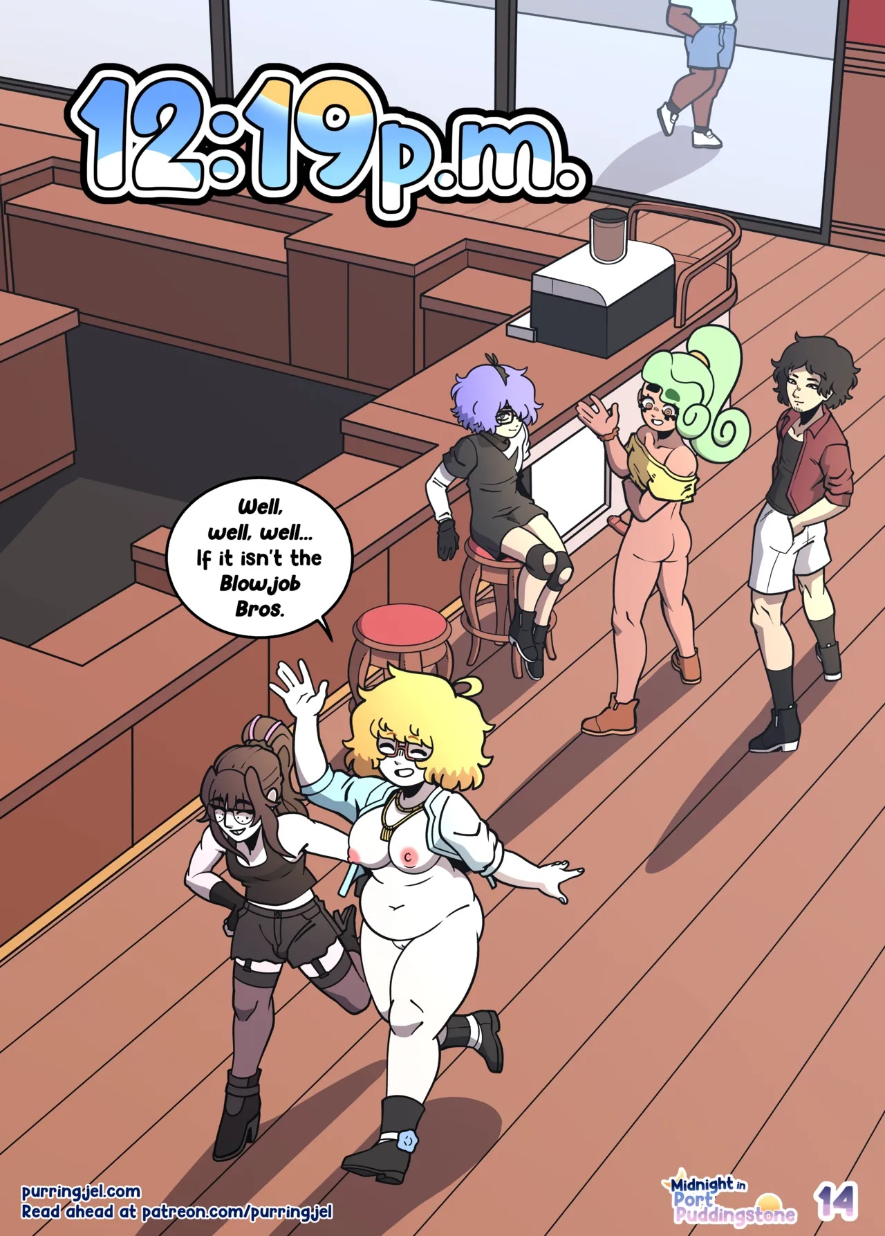 Midnight In Port Puddingstone Porn Comics english 14