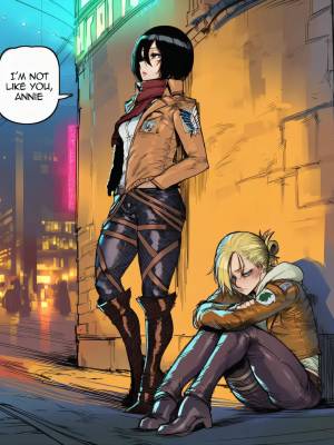 Mikasa Ackerman x Annie Leonheart