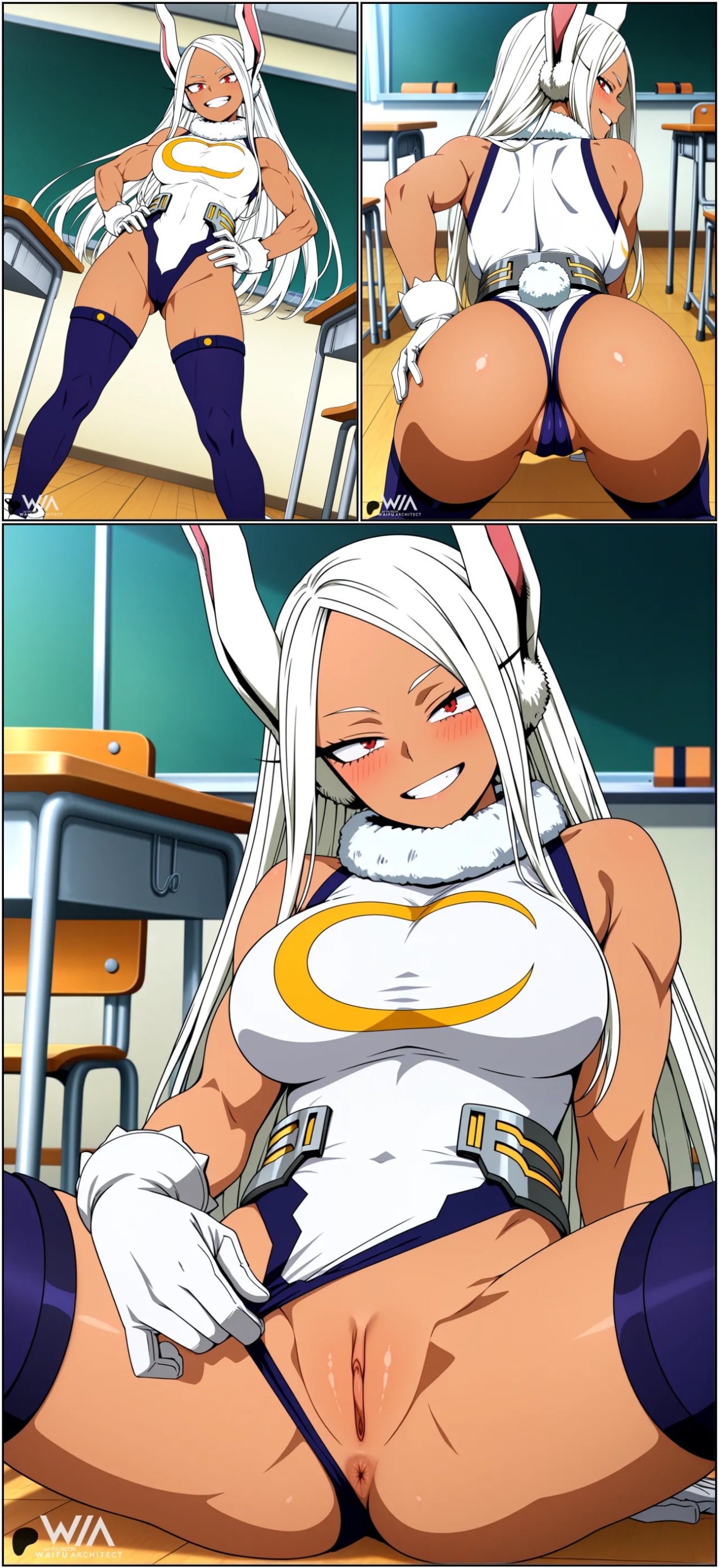 Mirko & Endeavor Porn Comics english 02