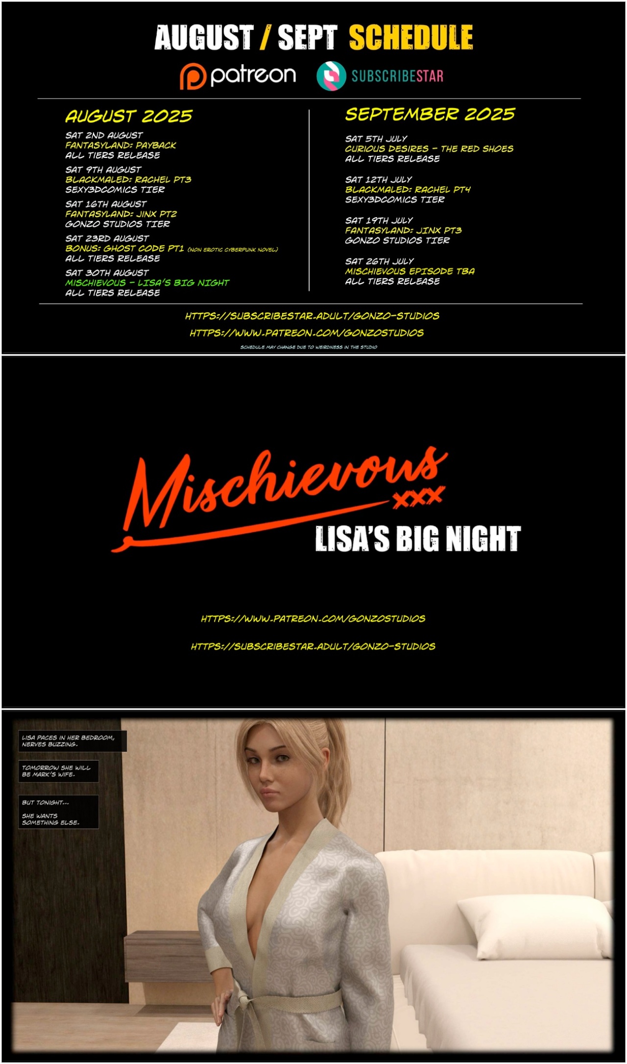 Mischievous Part 6: Lisa's Big Night Porn Comics english 03