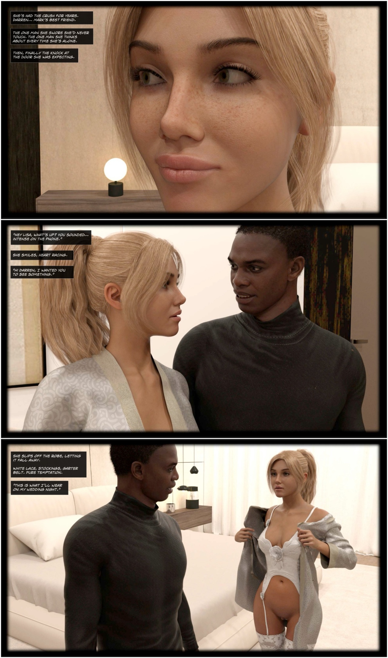 Mischievous Part 6: Lisa's Big Night Porn Comics english 04