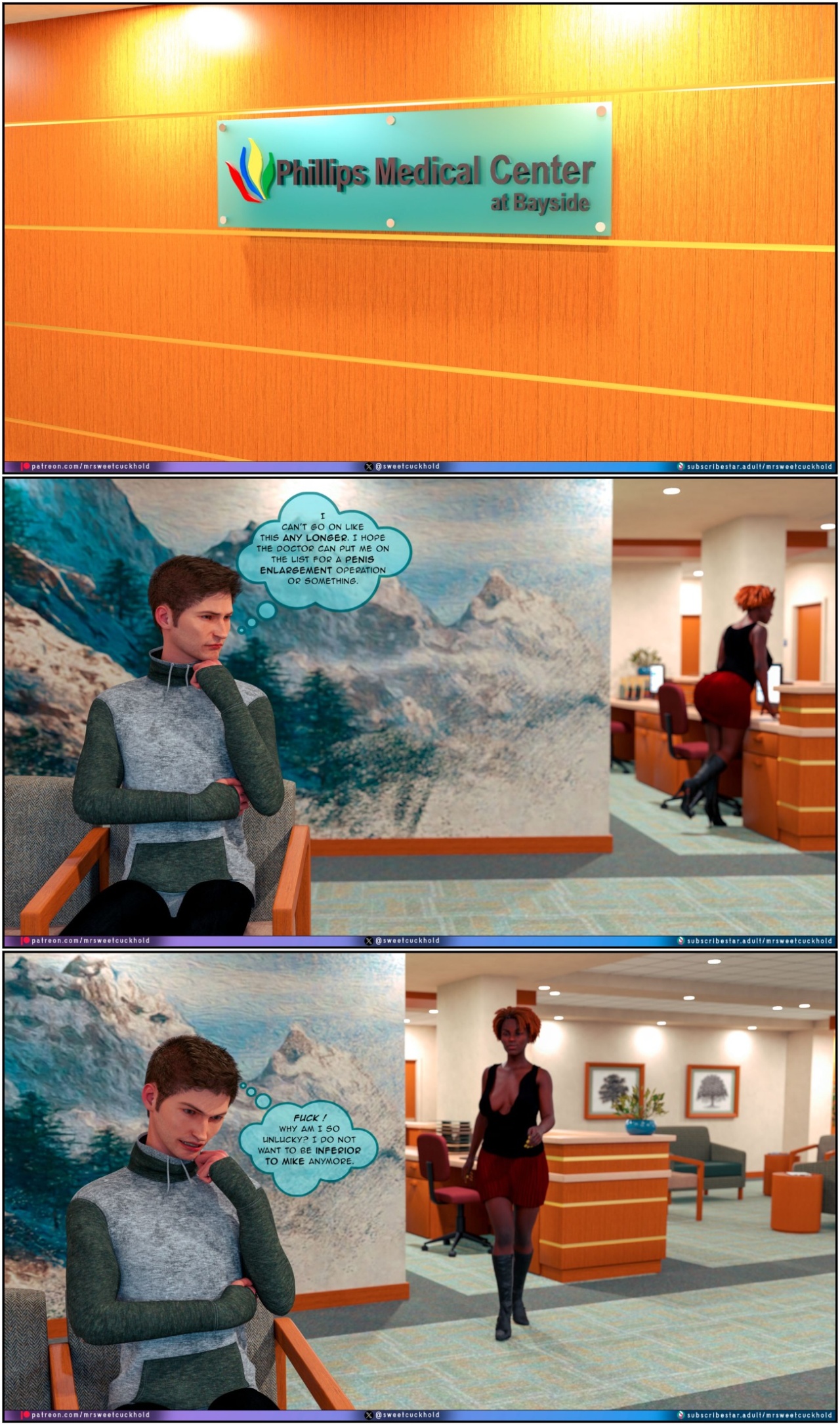 Much Bigger Than My boyfriend Part 6: Tim's Revenge Porn Comics english 02