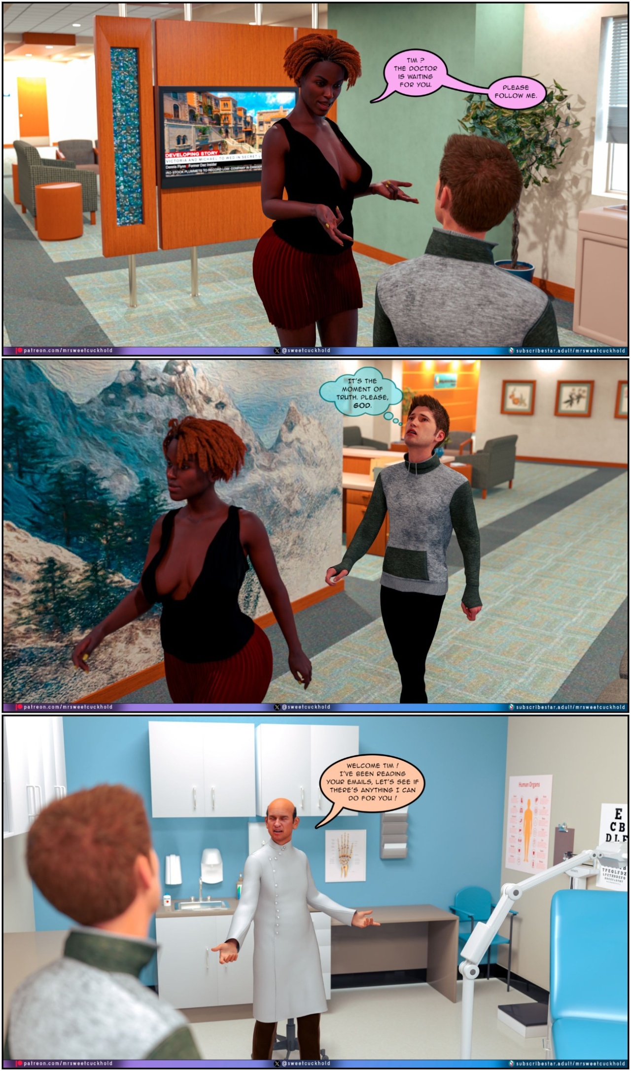 Much Bigger Than My boyfriend Part 6: Tim's Revenge Porn Comics english 03