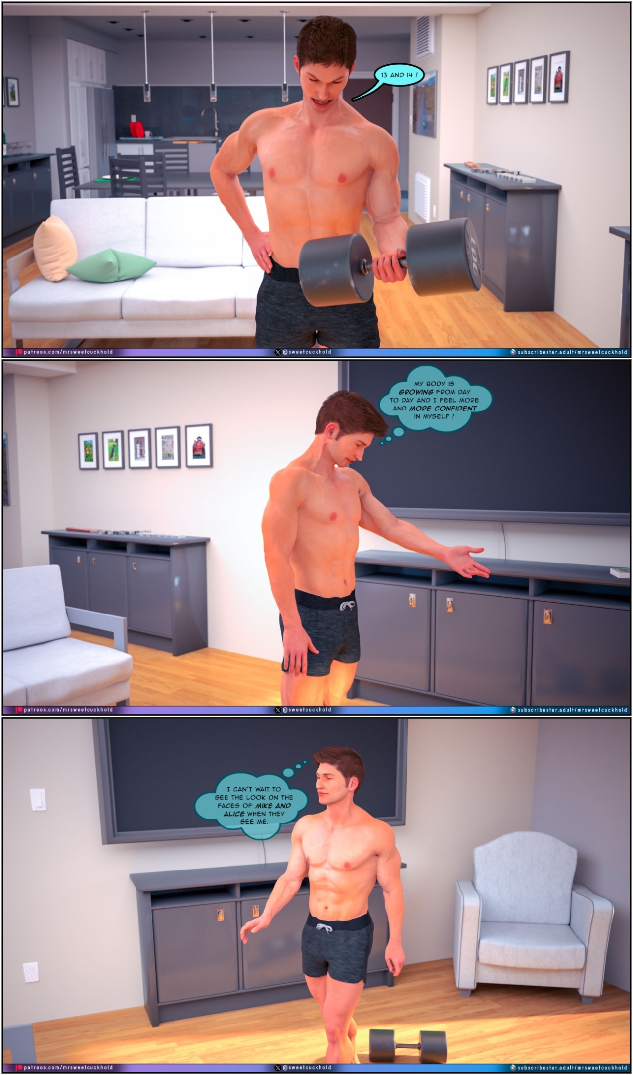 Much Bigger Than My boyfriend Part 6: Tim's Revenge Porn Comics english 08