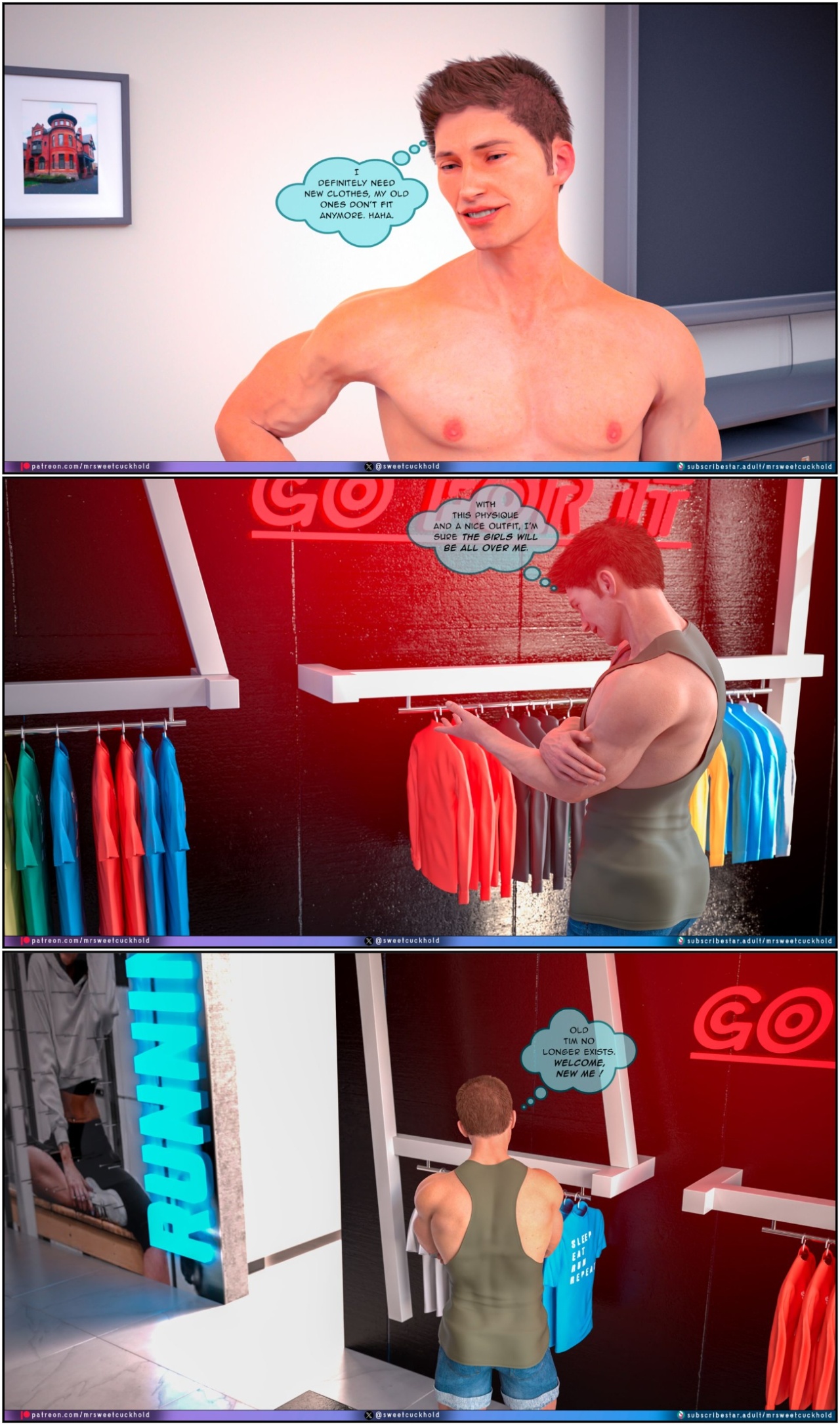 Much Bigger Than My boyfriend Part 6: Tim's Revenge Porn Comics english 09