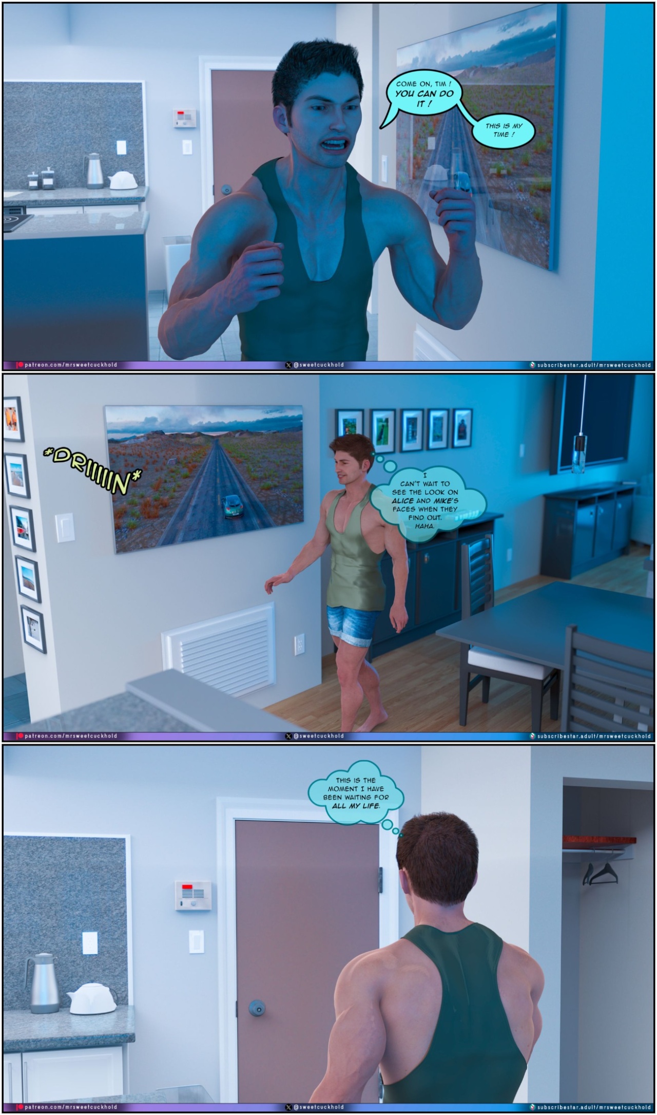 Much Bigger Than My boyfriend Part 6: Tim's Revenge Porn Comics english 17