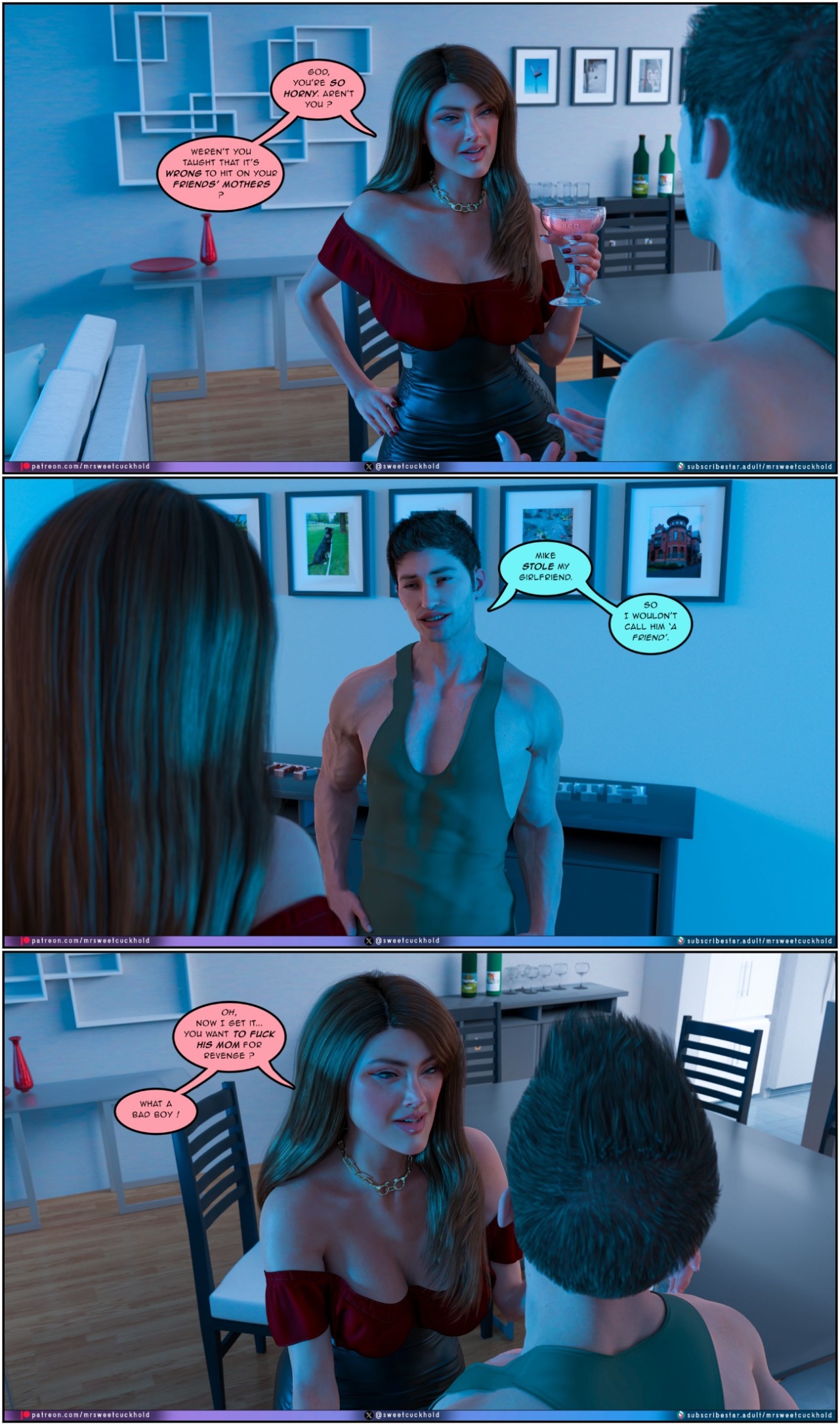 Much Bigger Than My boyfriend Part 6: Tim's Revenge Porn Comics english 19