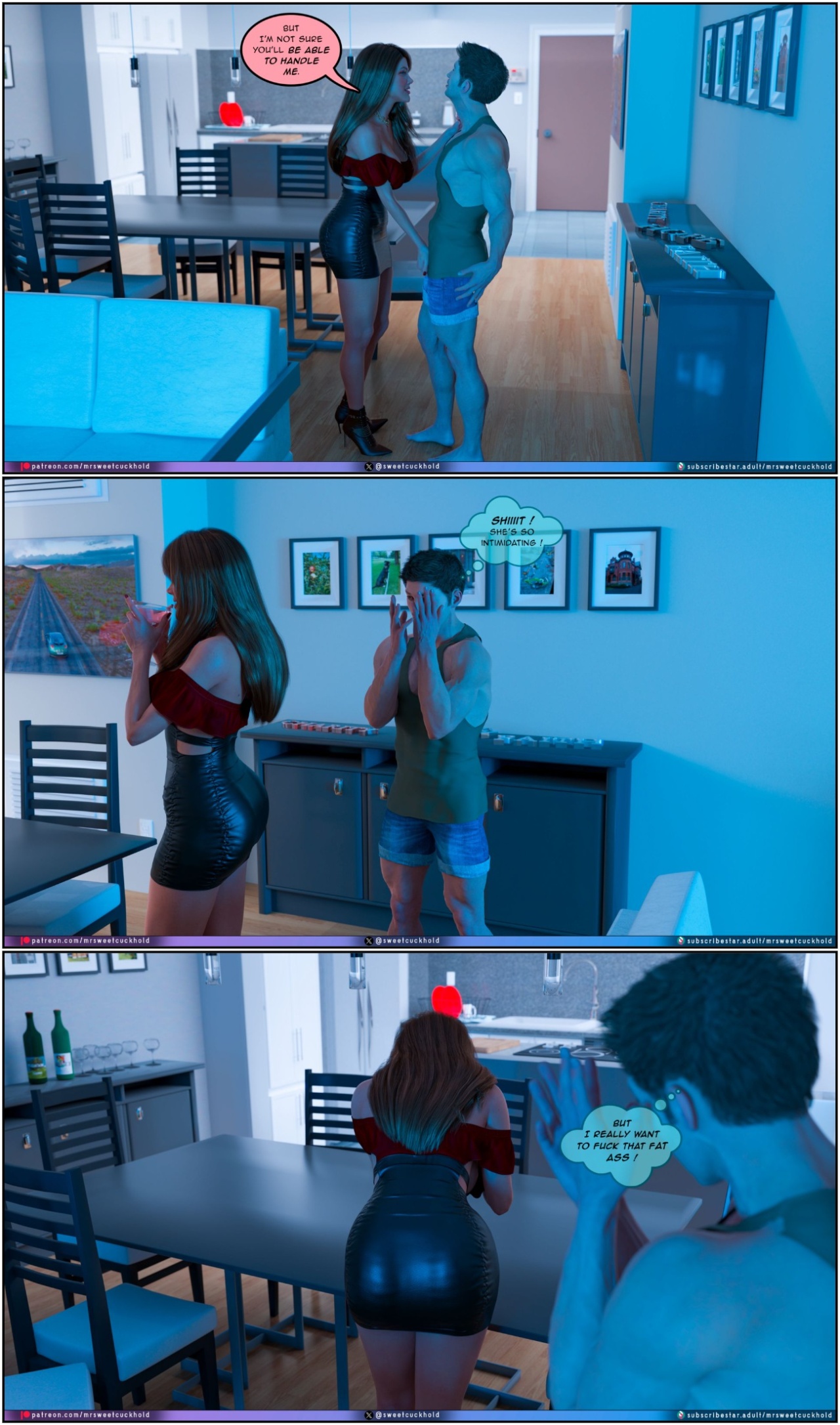 Much Bigger Than My boyfriend Part 6: Tim's Revenge Porn Comics english 20