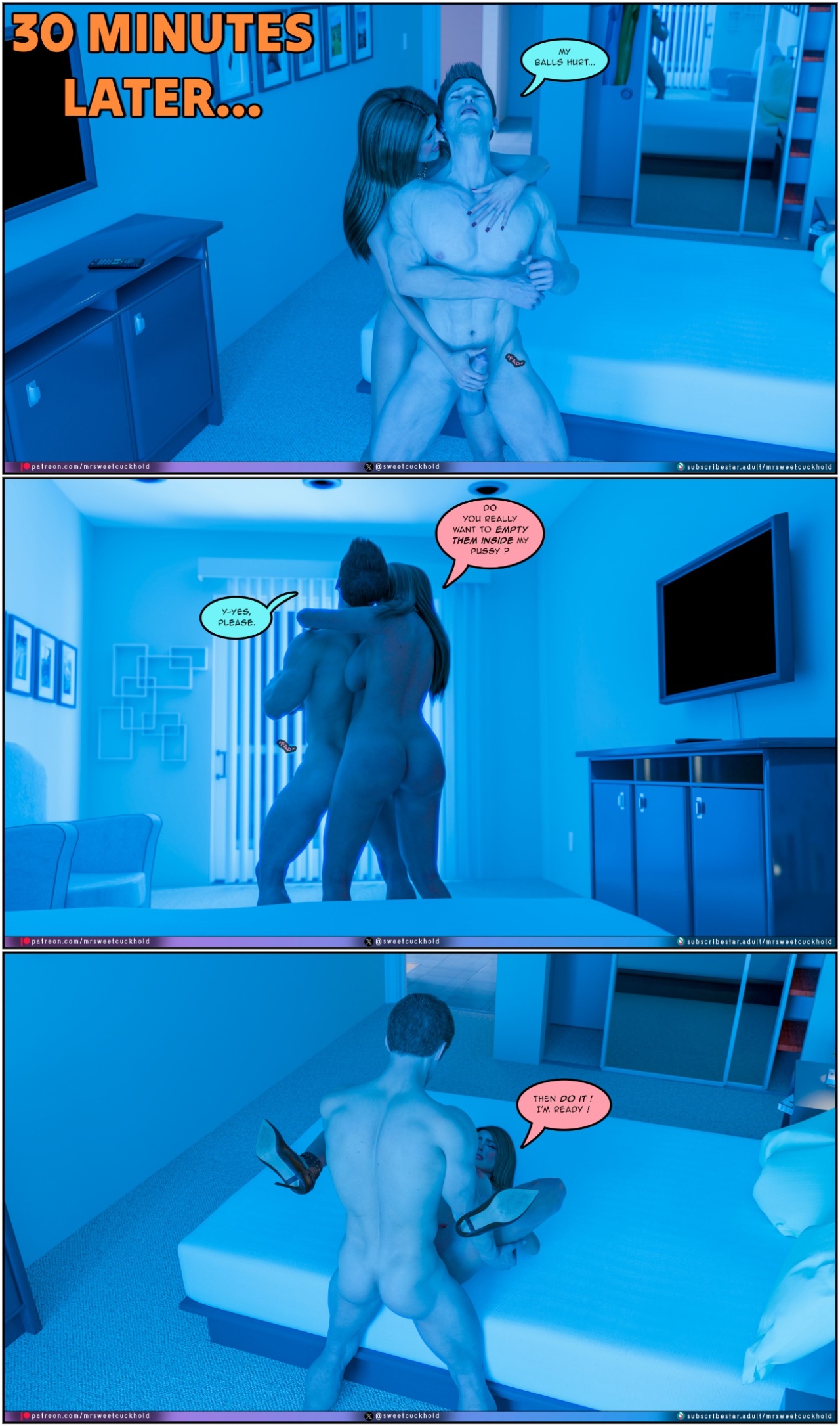 Much Bigger Than My boyfriend Part 6: Tim's Revenge Porn Comics english 33