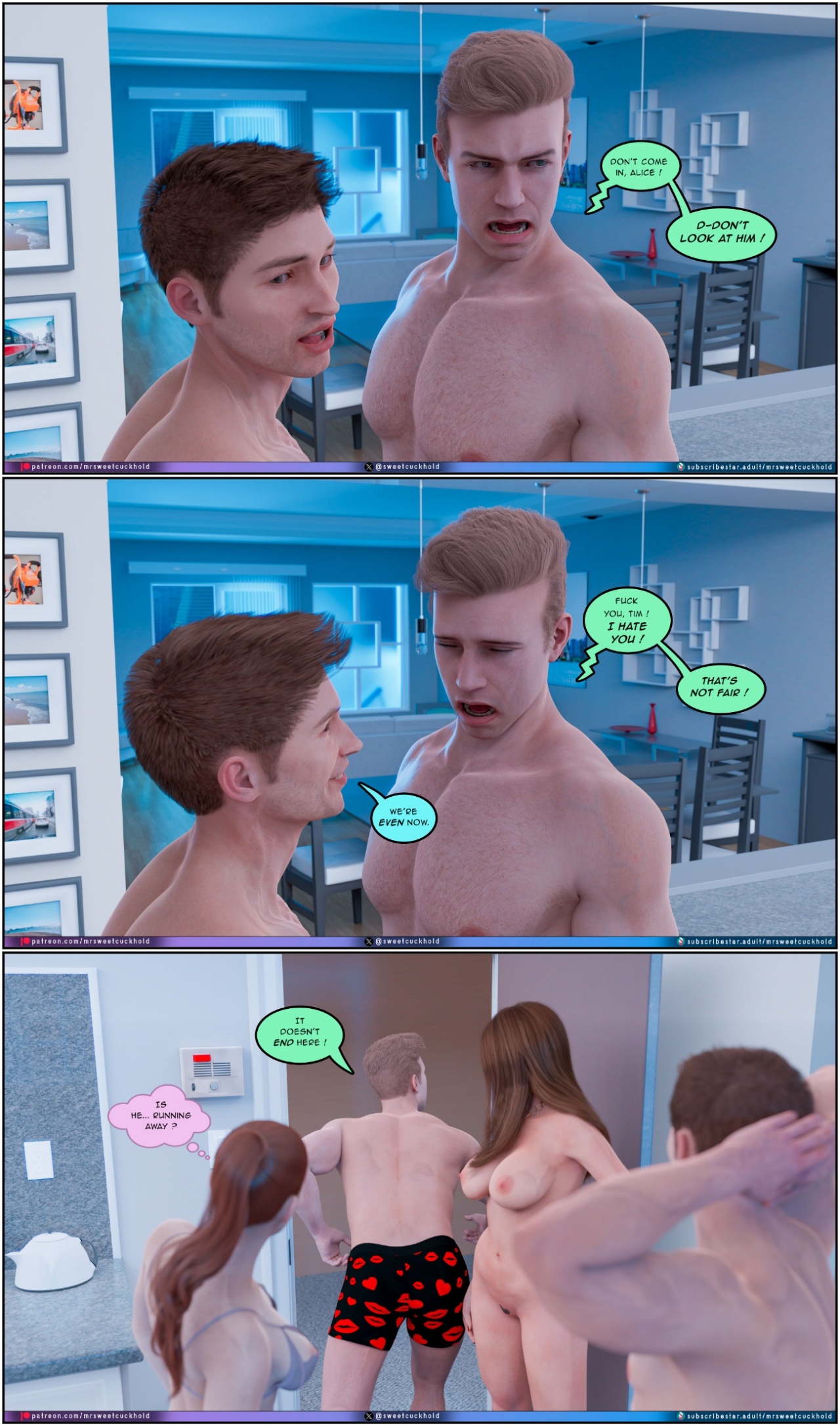 Much Bigger Than My boyfriend Part 6: Tim's Revenge Porn Comics english 40